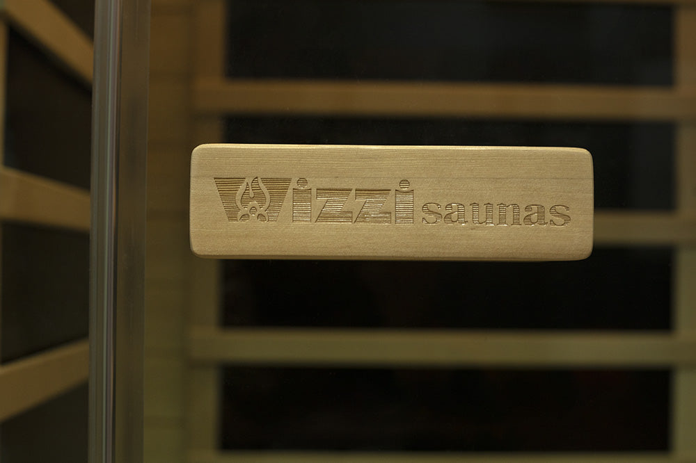 1-Person Hemlock Full-Glass Sauna