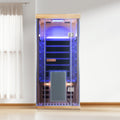 1-Person Red Cedar Full-Glass Sauna