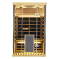 2-Person Red Cedar Full-Glass Sauna
